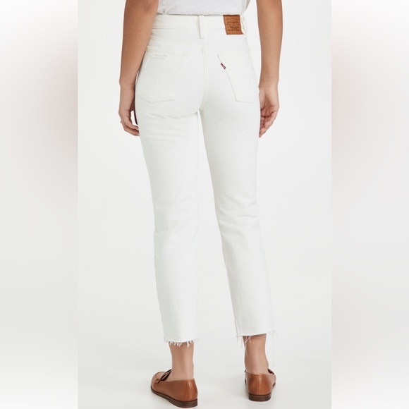 Levi’s Wedgie Straight Jeans in Cloud Bank Sz28x28 - Picture 2 of 9